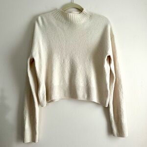 Everlane • The Good Merino Wool Mockneck Sweater in Bone